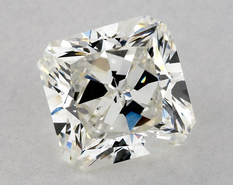 GIA 1.03 Carat I-SI1 Very Good Cut Square Radiant Natural Diamond